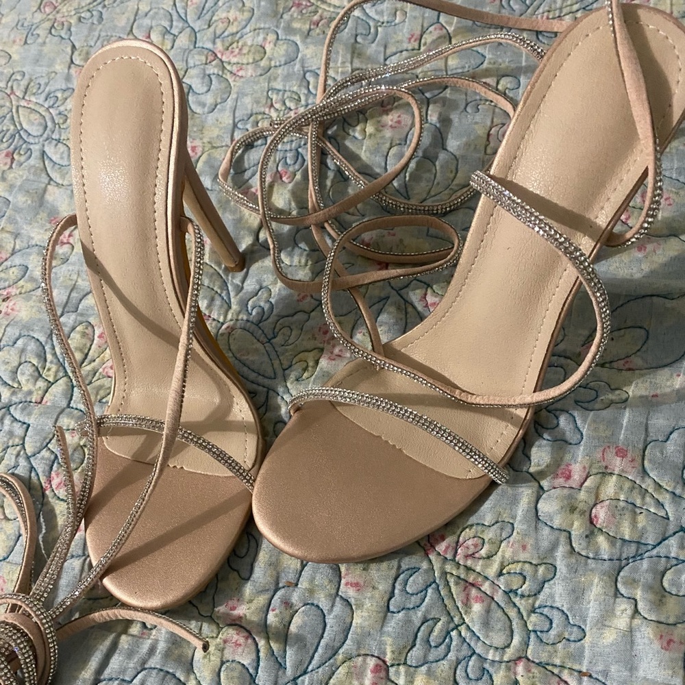 Laced up Heels